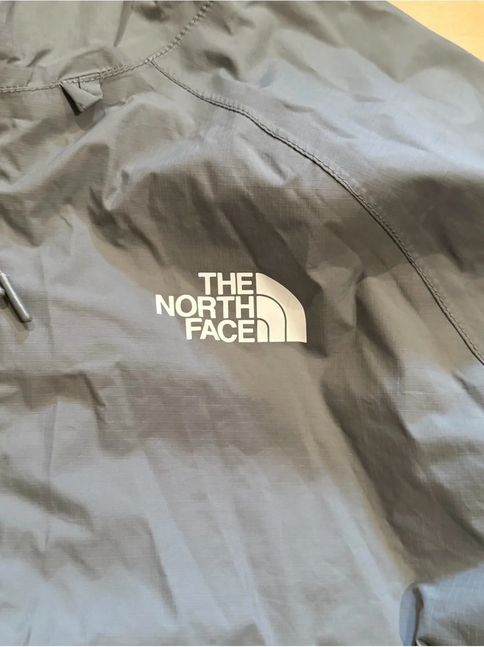 The North Face Gray Waterproof Hooded Jacket Small